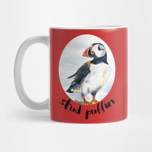 stud puffin Mug